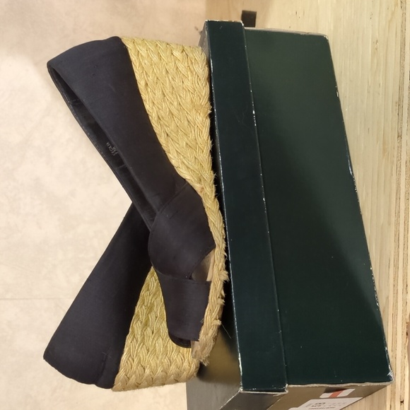 Wedge black Ralph Lauren 7.5 - Picture 3 of 4